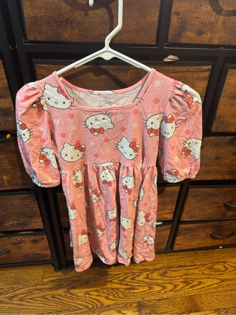 Hello Kitty Pink Kids  Dress 10/12
